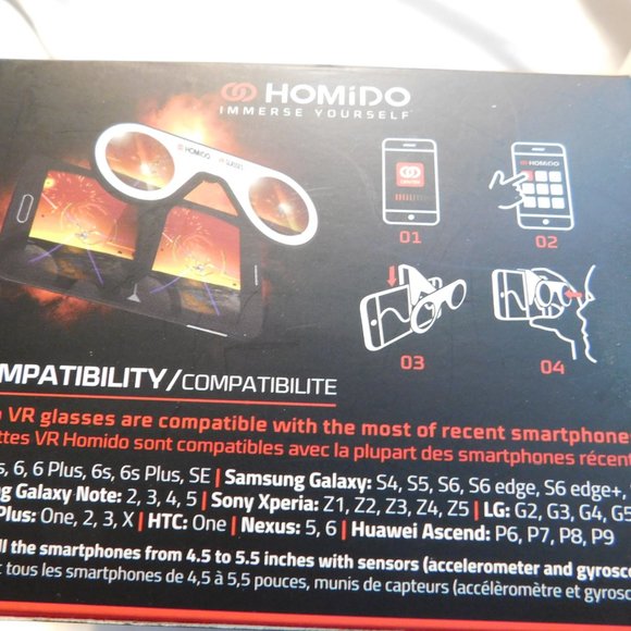 HOMiDO Mini Virtual Reality Glasses for Smartphones - Picture 2 of 8